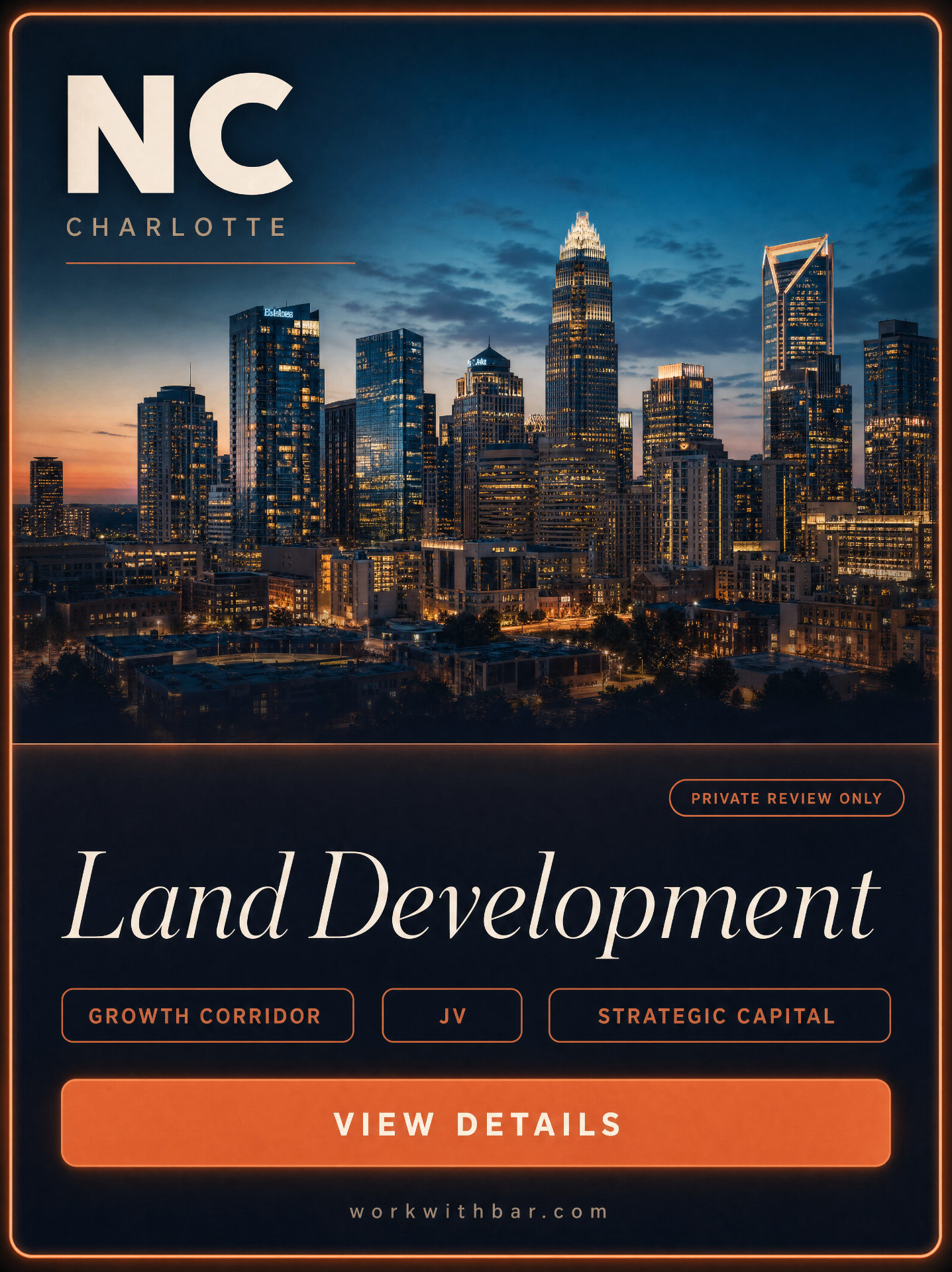 NC — Charlotte: Land Development